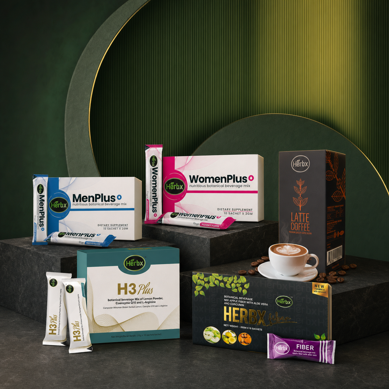 Modern HERBX wellness lifestyle