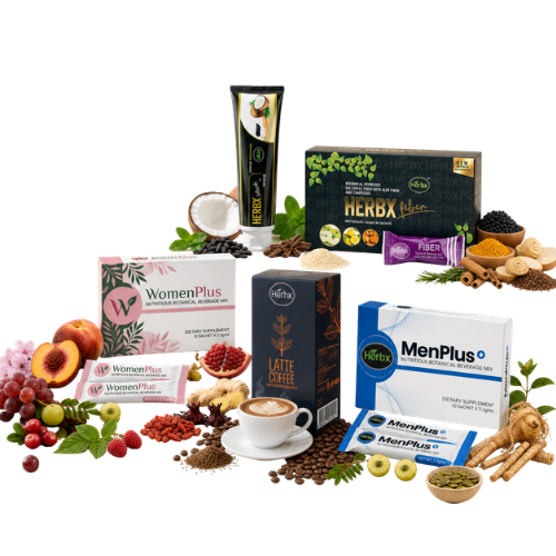 Complete collection of seven HERBX products
