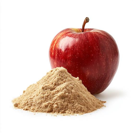 Fresh apples and apple fibre