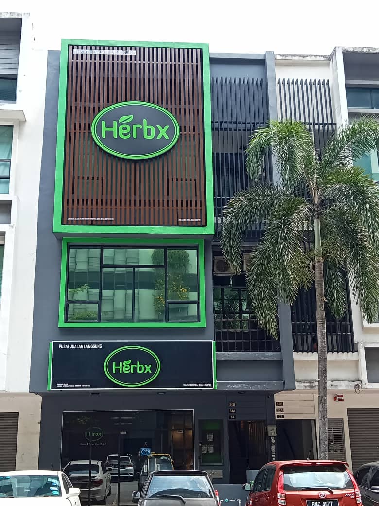 HERBX products in a modern everyday wellness setting