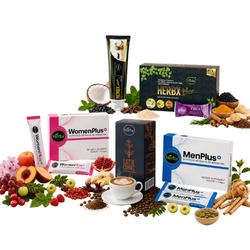Complete collection of seven HERBX products